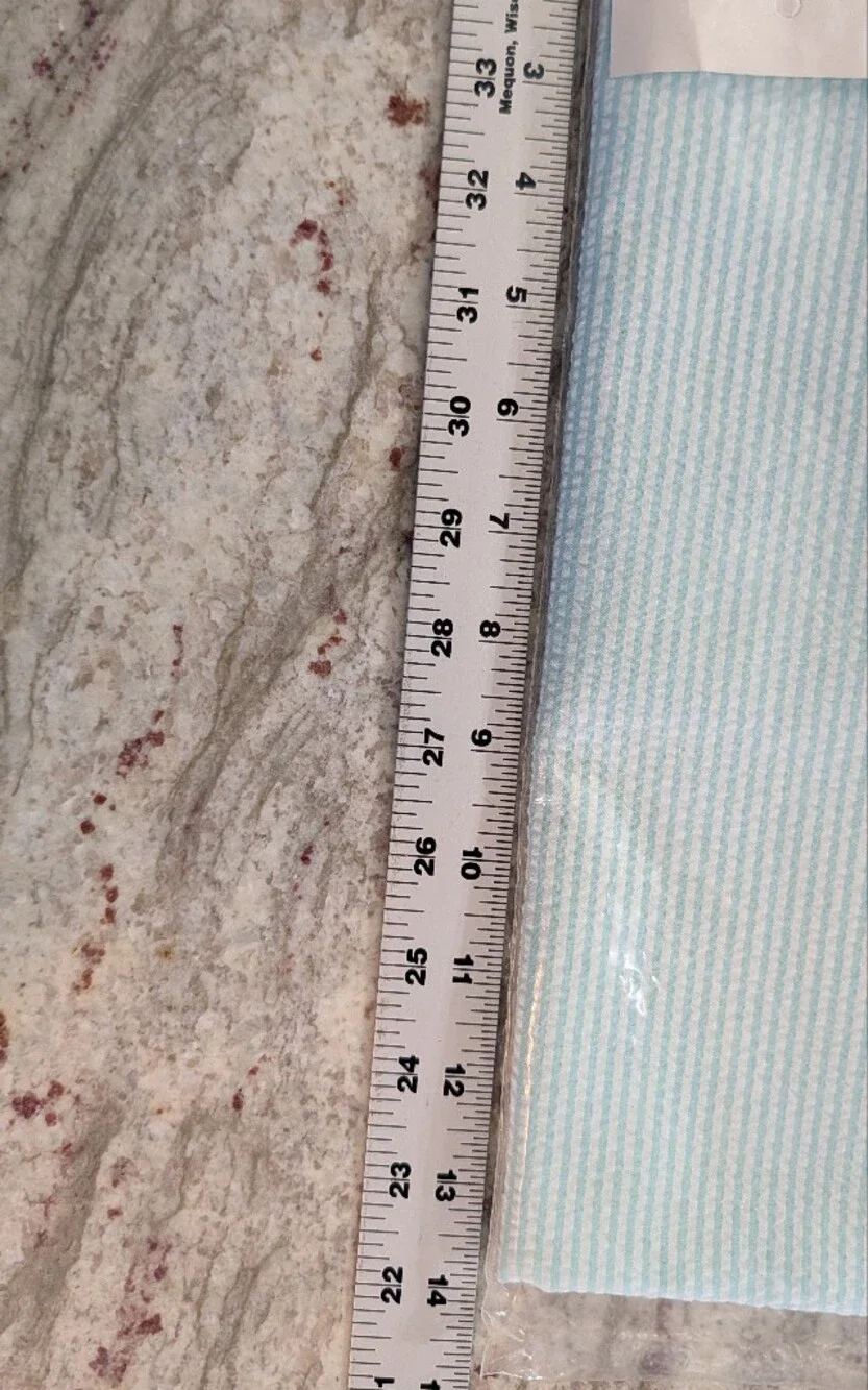 Vintage At Home With Joan Kors  Seersucker Tablecloth 50